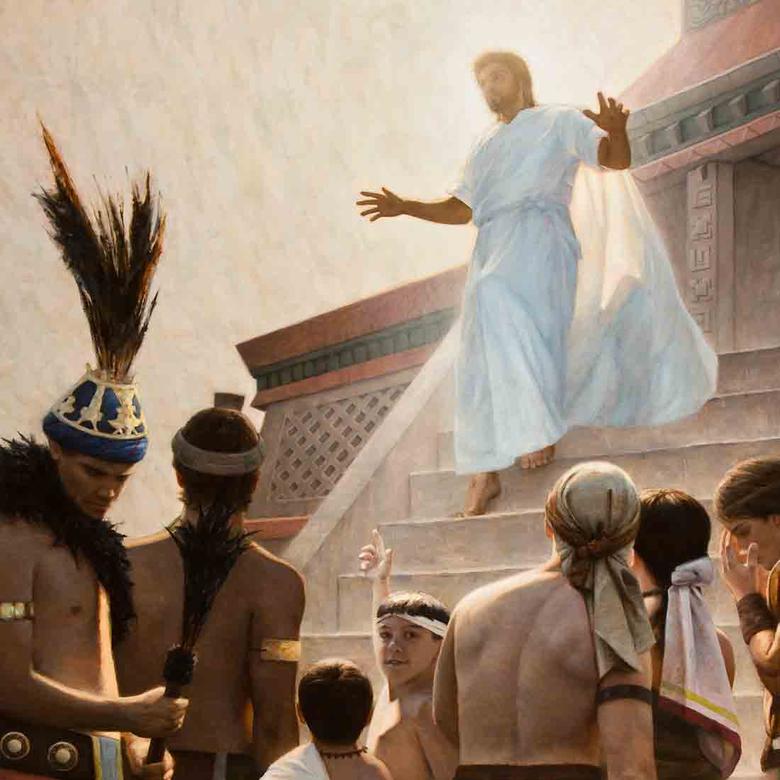 The Resurrected Christ Appears to the Nephites