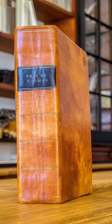 Facsimile of the Book of Mormon, first edition.