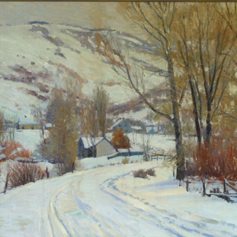 Winter in the Village, Peterson