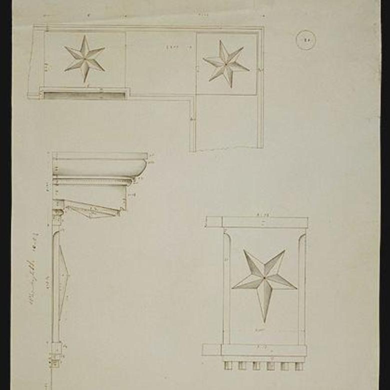 Architectural Drawing – "South of Temple"