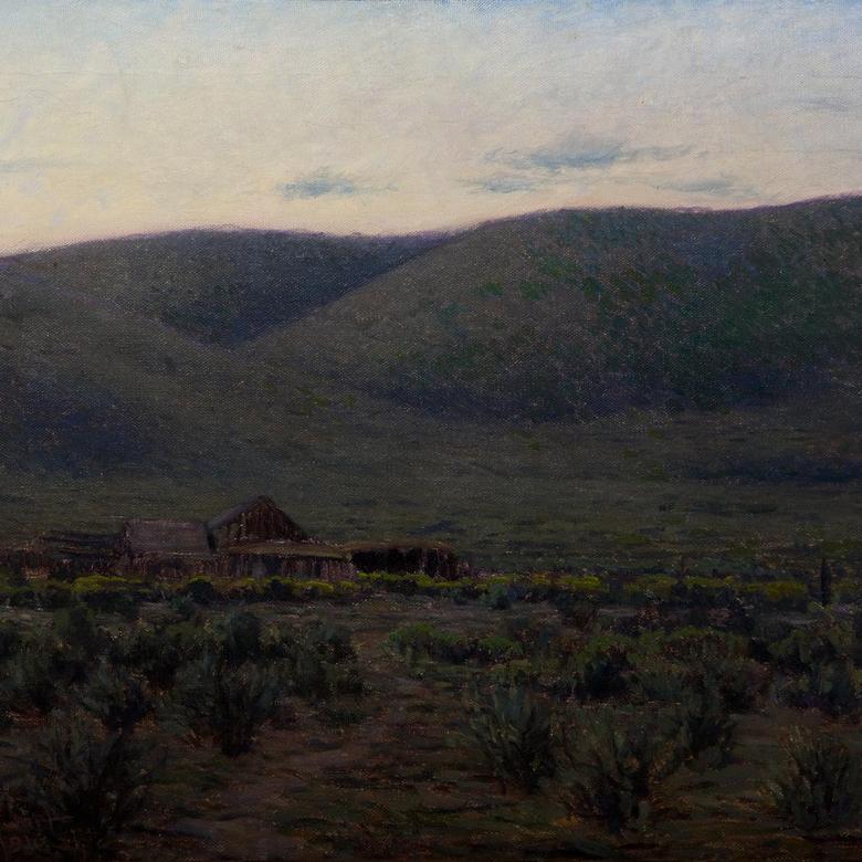 Twilight on the Deserted Ranch