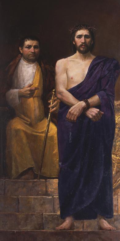 “Christ and Pilate Behold the Man,” by Marcus Vincent