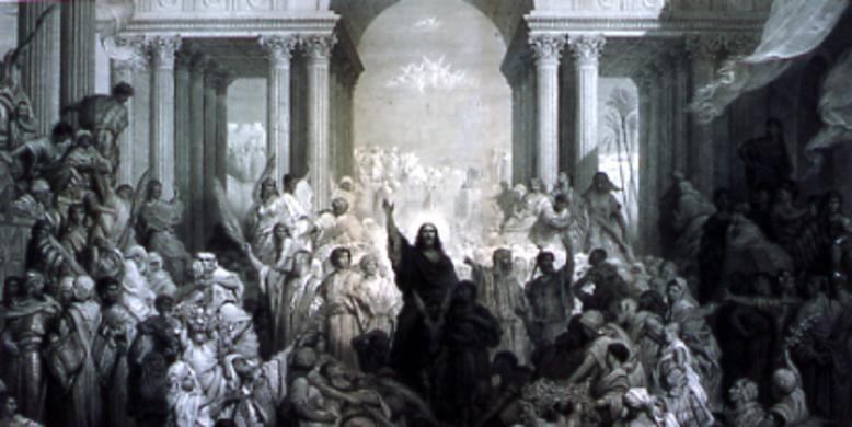 “Christ Entering Jerusalem,” by Gustave Doré