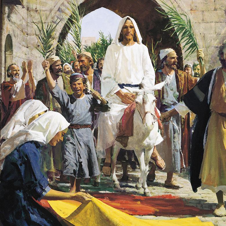 “Christ’s Triumphal Entry into Jerusalem,” by Harry Anderson