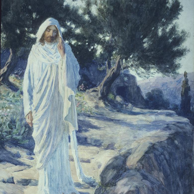 “Jesus Greets Mary after the Resurrection,” by William Henry Margetson