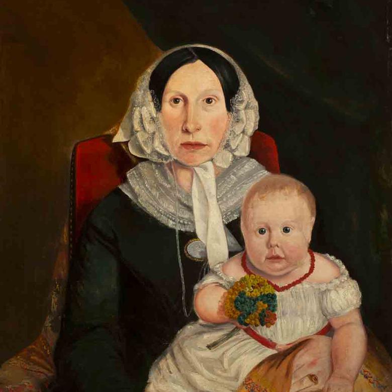 Phoebe Carter Woodruff and Child Joseph