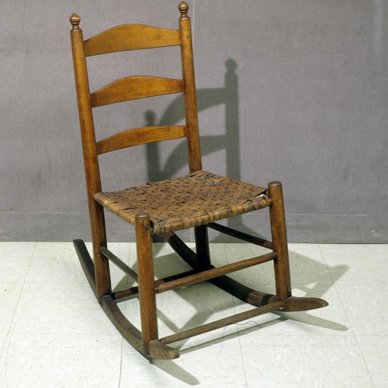 Ladder-Back Rocking Chair